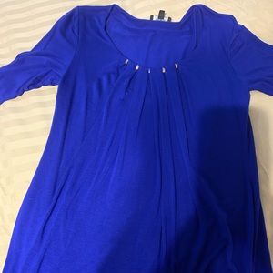 Woman’s top. Royal Blue size Medium